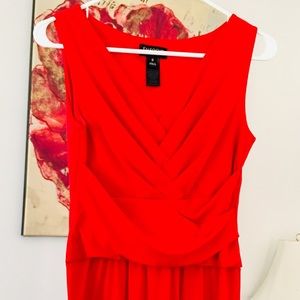 Bright Red Dress Perfect For Valentines